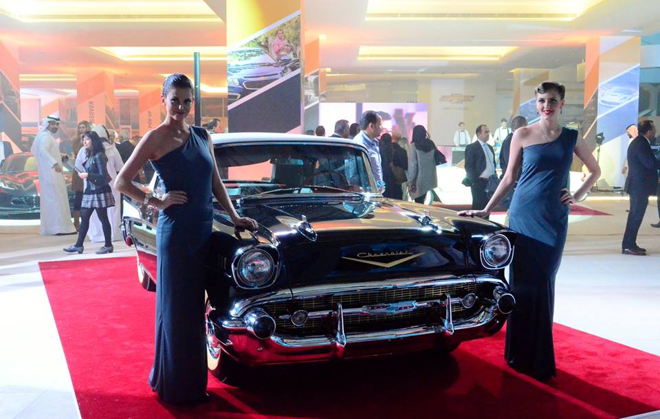 The opening of Chevrolet showroom in the Middle East